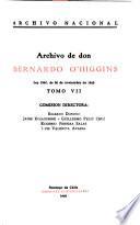 Archivo de don Bernardo O'Higgins