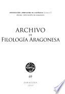 Archivo de filología aragonesa