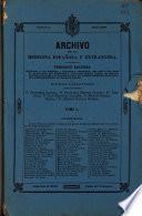 Archivo de la medicina española y estrangera