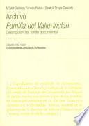 Archivo Familia del Valle-Inclán