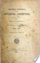 Archivo general de la República Argentina