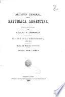 Archivo general de la República Argentina