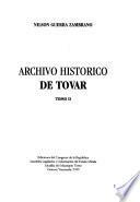 Archivo histórico de Tovar