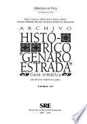 Archivo Histórico Genaro Estrada
