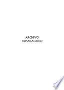 Archivo Hospitalario. Número 10. Año 2012