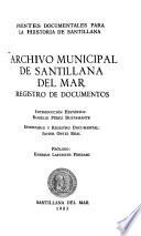 Archivo Municipal de Santillana del Mar