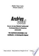 Archivo oral