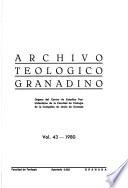 Archivo teológico granadino