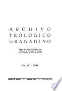 Archivo teológico granadino