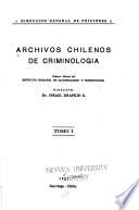 Archivos chilenos de criminología