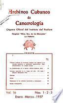 Archivos cubanos de cancerología