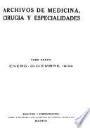 Archivos de medicina, cirugía y especialidades