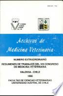 Archivos de Medicina Veterinaria