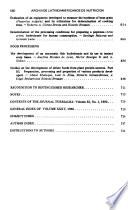 Archivos latinoamericanos de nutrición