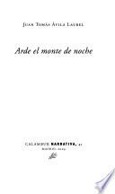 Arde el monte de noche
