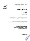 Areas de pesca de la flota artesanal de la zona norte del Perú (3,40S a 6,50S) 1996-1999