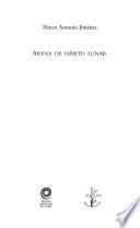 Arena de hábito lunar