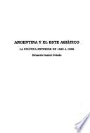 Argentina y el este asiático