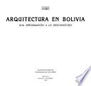 Arquitectura en Bolivia