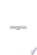 Arquitectura virreinal de Lima en la primera mitad del siglo XVII