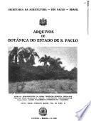 Arquivos de botanica do Estado de Saõ Paulo