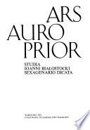 Ars Auro Prior