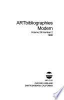 Artbibliographies Modern