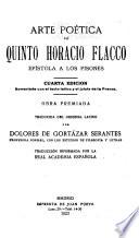 Arte poética de Quinto Horacio Flacco