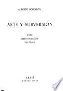 Arte y subversión