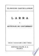 Artículos: Artículos de costumbres