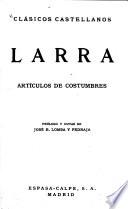 Artículos de costumbres