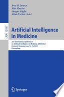 Artificial Intelligence in Medicine