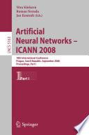 Artificial Neural Networks - ICANN 2008