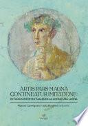 Artis pars magna contineatur imitatione