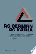 As German as Kafka