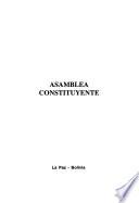 Asamblea constituyente