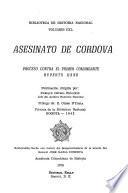 Asesinato de Córdova