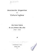 Asociación argentina de cultura inglesa