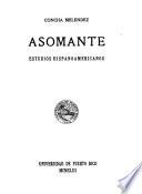 Asomante. La inquietud sosegada. Figuración de Puerto Rico. José de Diego en mi memoria