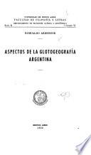 Aspectos de la glotogeografía argentina
