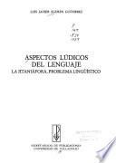 Aspectos lúdicos del lenguaje