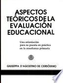 Aspectos Teóricos de la Evaluación Educacional