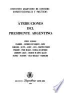Atribuciones del presidente argentino