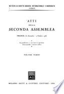 Atti della seconda assemblea, Firenze, 30 settembre - 4 ottobre 1963