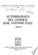 Autobiografía del general José Antonio Páez