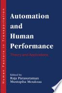 Automation and Human Performance