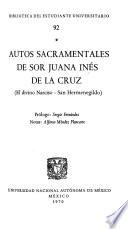 Autos sacramentales de sor Juana Inés de la Cruz