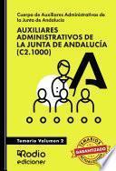 Auxiliares Administrativos (C2.1000). Junta de Andalucía. Volumen 2