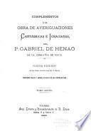 Averiguaciones de las antigüedades de Cantabria