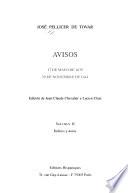 Avisos: Indices y notas